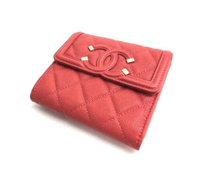 シャネル買取 スモール フラップ ウォレット